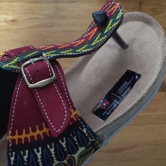 Afro Expressions Birken Cork Fussbett size 38 - Picture 1 of 1